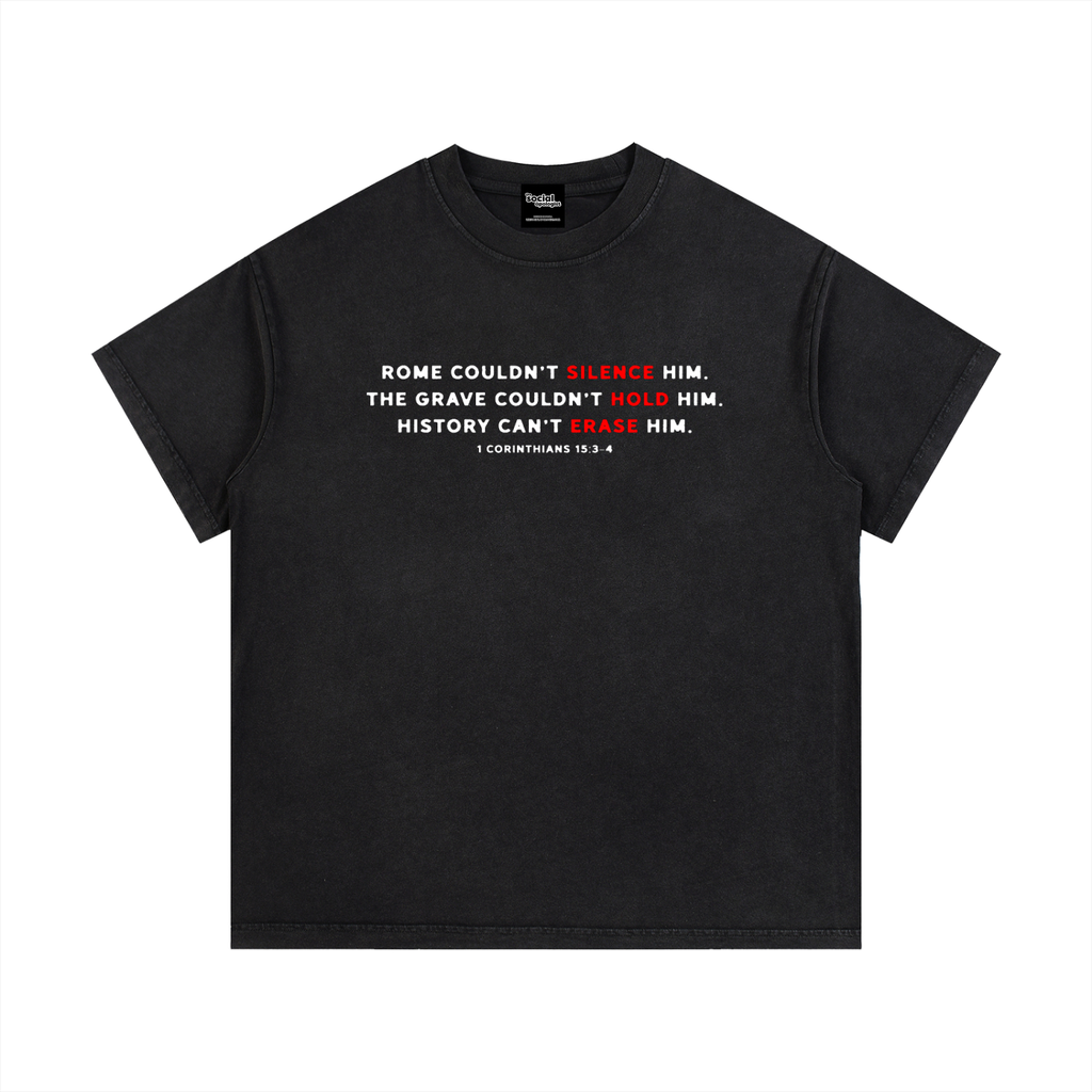 1 Corinthians 15 Vintage Wash Cotton T-Shirt