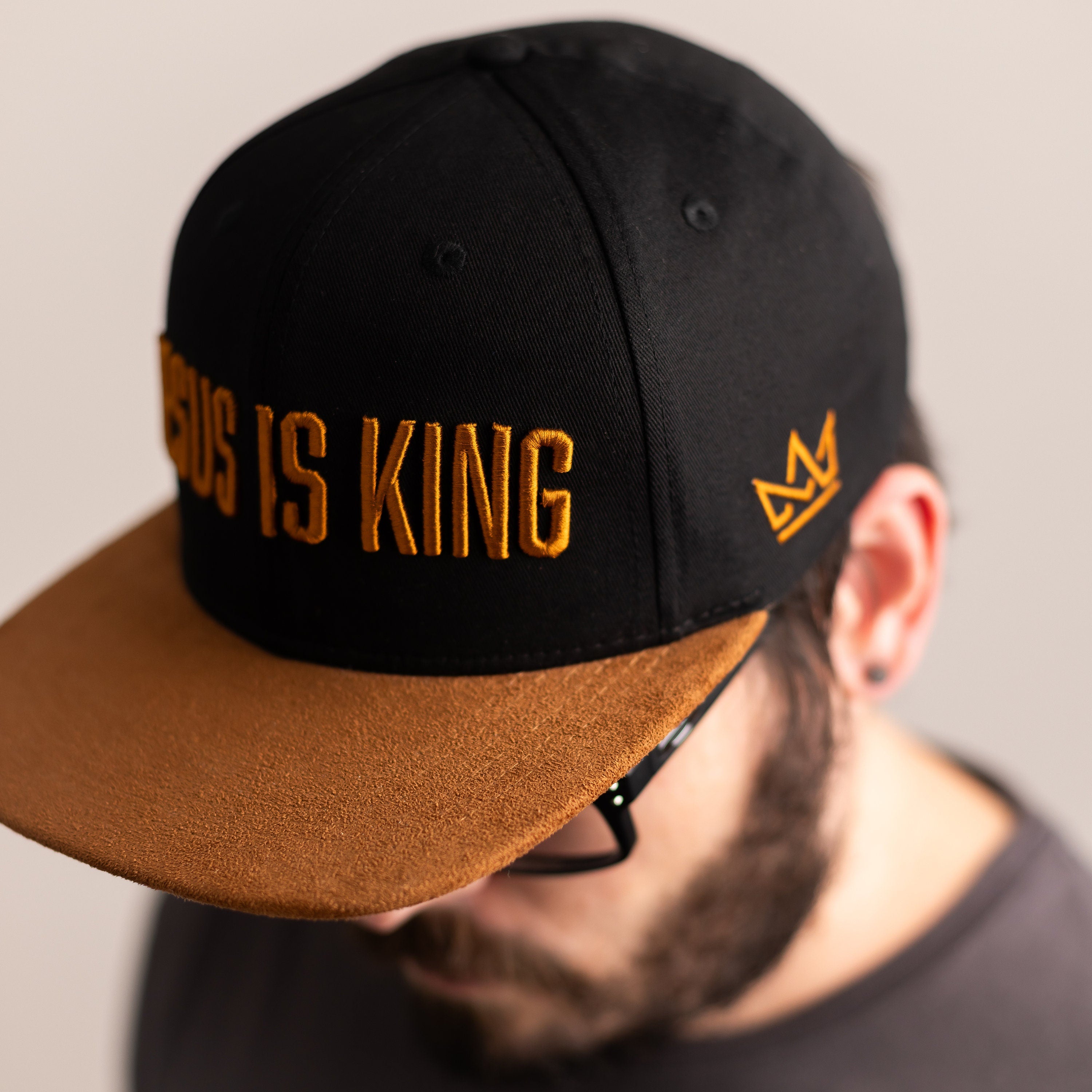 Jesus Is King Premium Edition Snapback Felt Hat