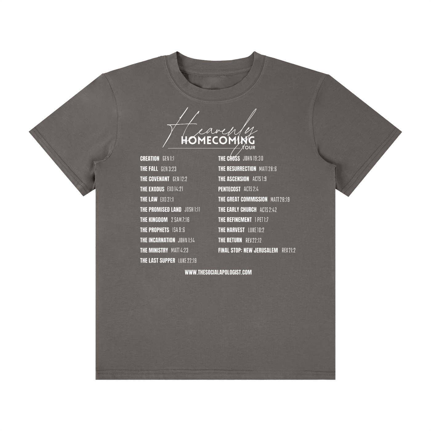 Heavenly Homecoming Unisex Classic Crew Neck Cotton T-Shirt