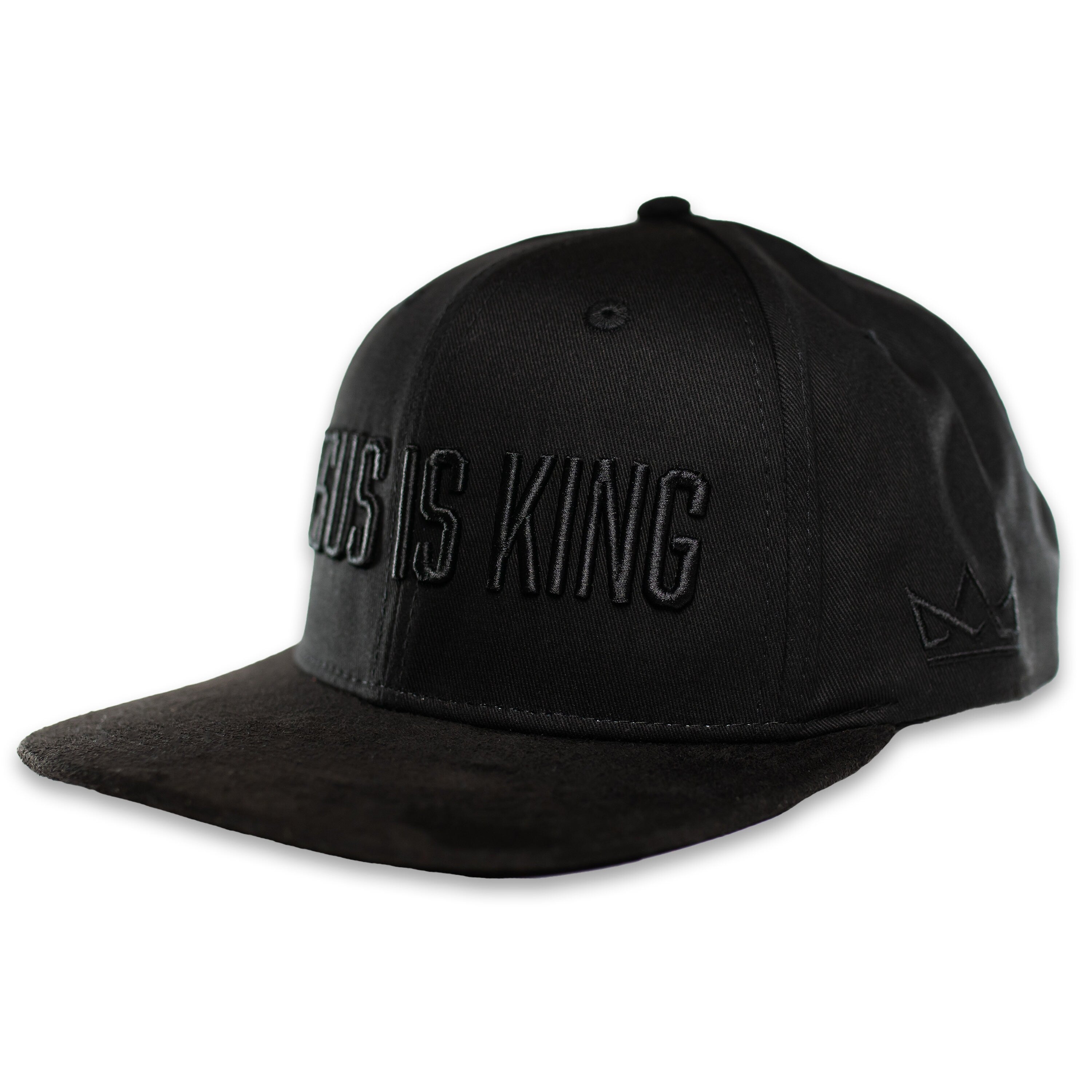 Jesus Is King Snapback hat | Black Edition