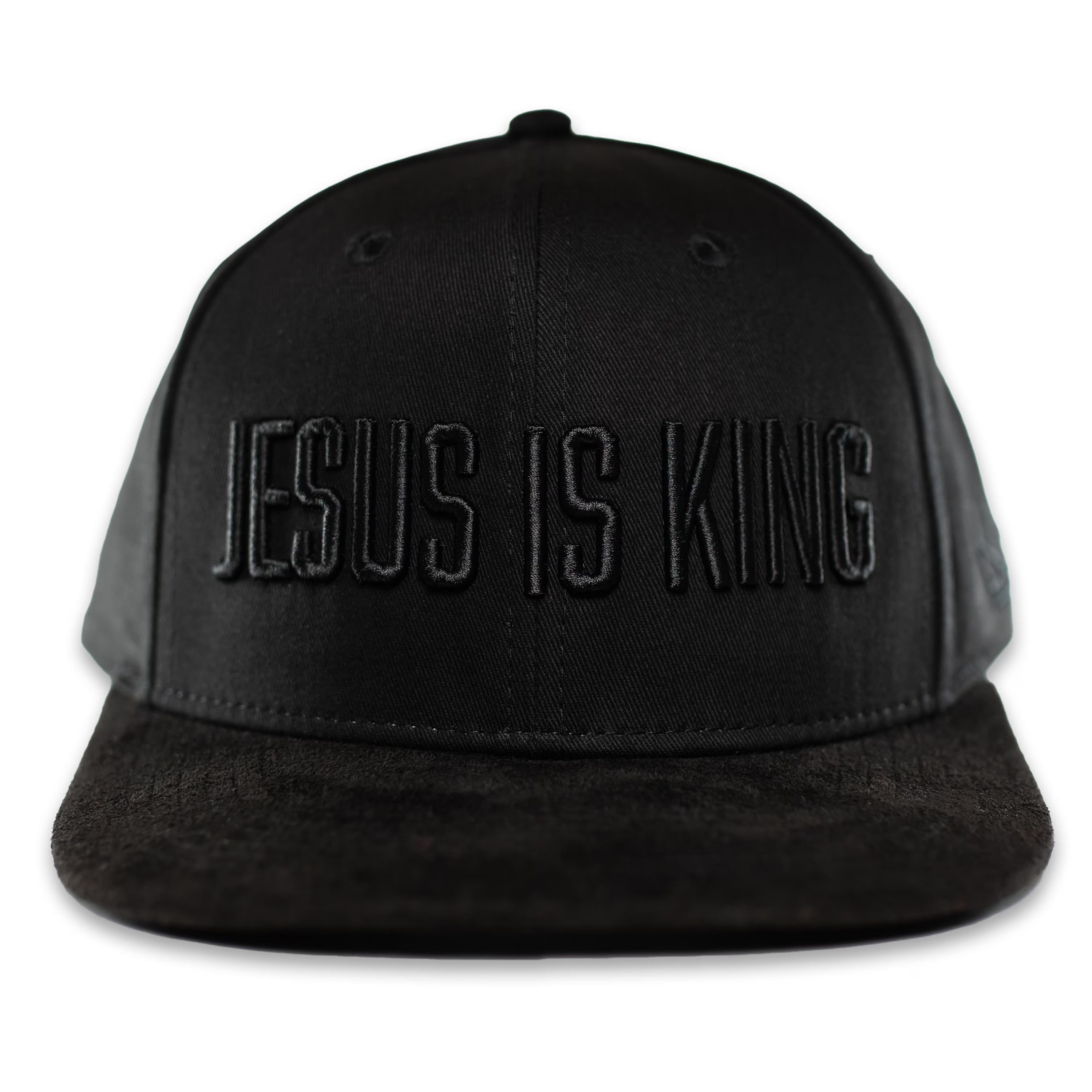 Jesus Is King Snapback hat | Black Edition