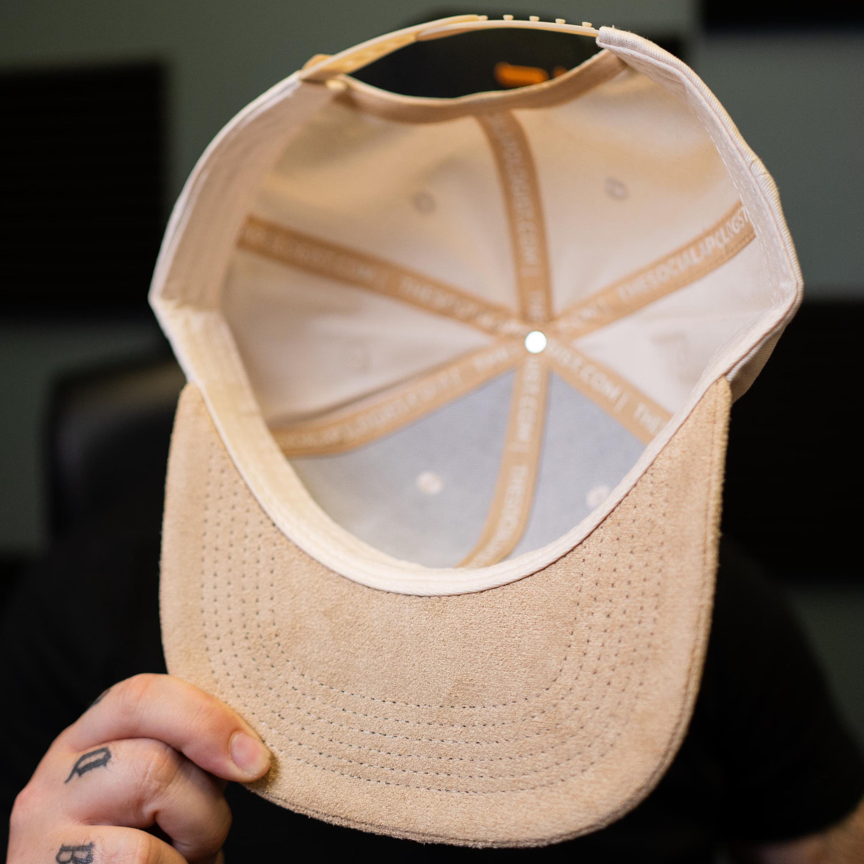 Jesus Is King Crown Premium Cream Snapback Felt Hat