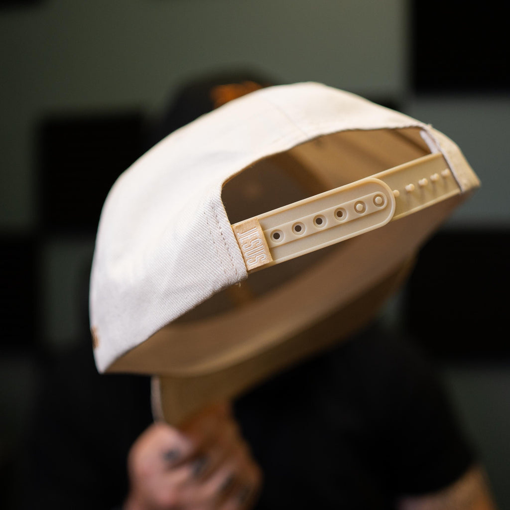 Jesus Is King Crown Premium Cream Snapback Felt Hat