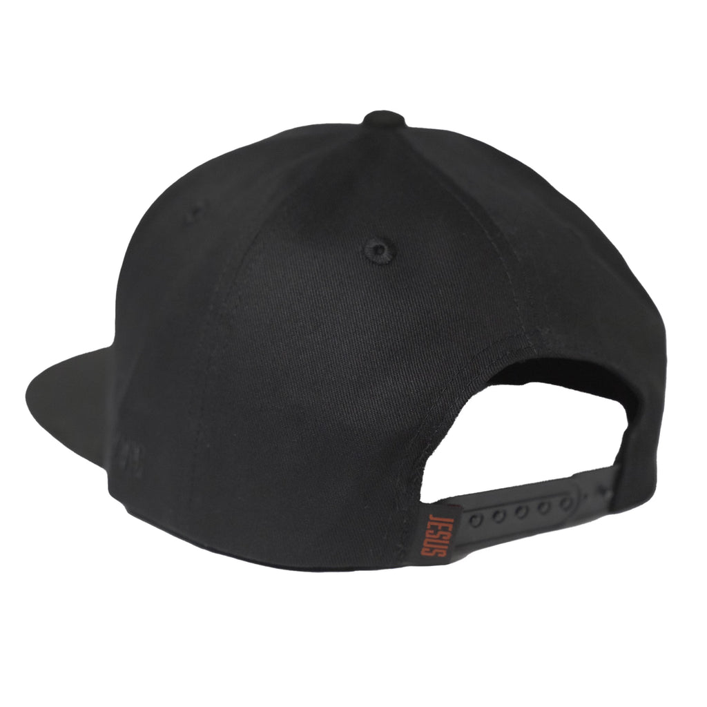 Jesus Is King Crown Premium Black Edition Snapback Felt Hat